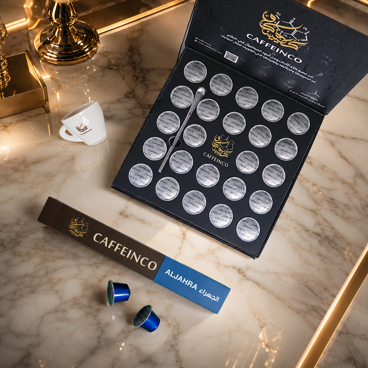 عرض كورنر caffeinco  اسود 6 في ١